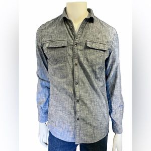 Calvin Klein men’s blue long sleeve button down shirt s/p